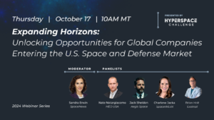 2024 Hyperspace Challenge Webinar Series - Oct 17 - Panelists